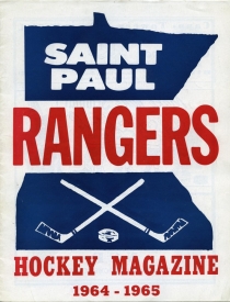 St. Paul Rangers 1964-65 game program