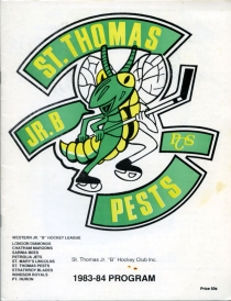 St. Thomas Pests Game Program