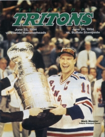 Tampa-Bay Tritons 1993-94 game program