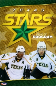 Texas Stars Game Program