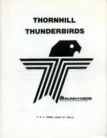 Thornhill Thunderbirds 1982-83 game program