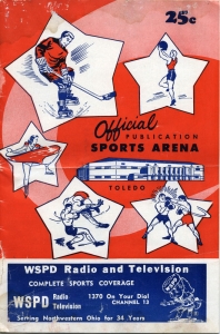 Toledo-Marion Mercurys 1955-56 game program