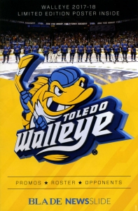 Toledo Walleye 2017-18 game program