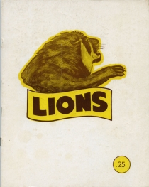 Trois-Rivieres Lions 1955-56 game program