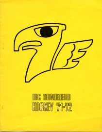 U. of British Columbia 1971-72 game program