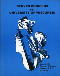 U. of Denver 1975-76 game program