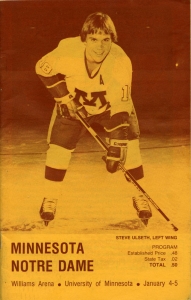 U. of Minnesota 1979-80 game program