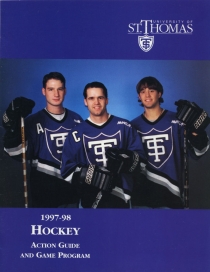U. of St. Thomas 1997-98 game program