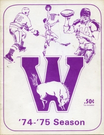 U. of Western Ontario 1974-75 game program