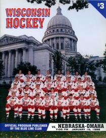 U. of Wisconsin 1997-98 game program