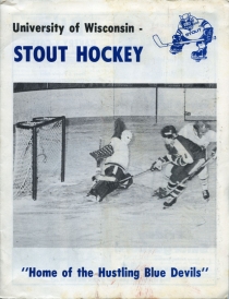 U. of Wisconsin Stout 1979-80 game program