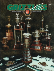 Utah Grizzlies 1995-96 game program