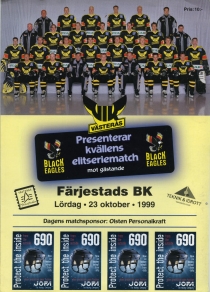 Vasteras IK 1999-00 game program