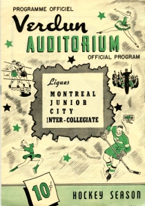 Verdun Maple Leafs 1949-50 game program