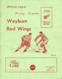 Weyburn Red Wings Game Program