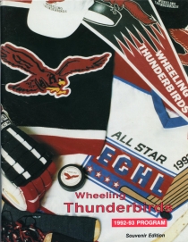 Wheeling Thunderbirds 1992-93 game program
