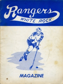 White Rock Rangers 1971-72 game program