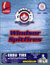 Windsor Spitfires Game Program