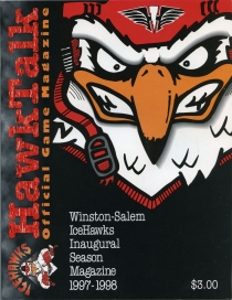 Winston-Salem Icehawks 1997-98 game program