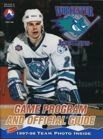 Worcester IceCats 1997-98 game program