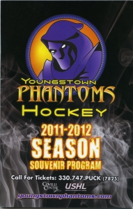 Youngstown Phantoms 2011-12 game program