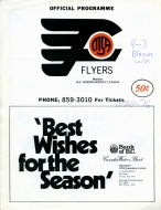 Abbotsford Flyers 1976-77 program cover
