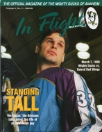 Anaheim Ducks 1998-99 program cover