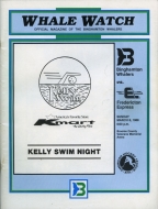 Binghamton Whalers 1987-88 program cover