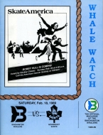 Binghamton Whalers 1988-89 program cover