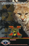 Bismarck Bobcats 2007-08 program cover
