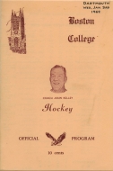 Boston College 1961-62 program cover