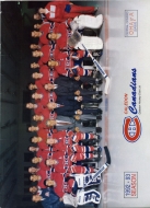 Caledon Canadians 1992-93 program cover