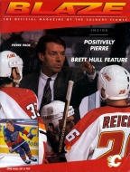 Calgary Flames 1996-97 program cover