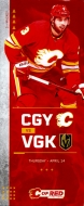 Calgary Flames 2021-22 program cover
