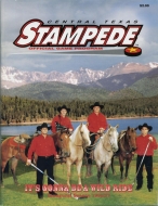 Central Texas Stampede 1996-97 program cover