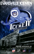 Evansville Icemen 2012-13 program cover