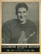 Indianapolis Capitals 1943-44 program cover