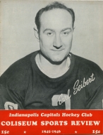 Indianapolis Capitals 1945-46 program cover