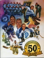 Johnstown Chiefs 1990-91 program cover