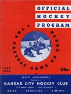 Kansas City Royals 1950-51 program cover