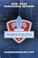 Maine Nordiques 2019-20 program cover
