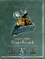 Manitoba Moose 2005-06 program cover