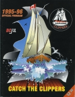 Nanaimo Clippers 1995-96 program cover