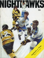 New Haven Nighthawks 1974-75 program cover