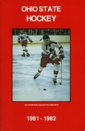 Ohio State University 1981-82 program cover