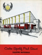 Palestre Nationale 1966-67 program cover