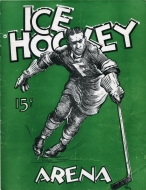 Philadelphia Falcons 1945-46 program cover