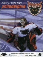 Philadelphia Phantoms 2006-07 program cover