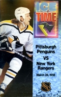 Pittsburgh Penguins 1997-98 program cover