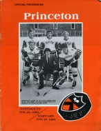 Princeton University 1982-83 program cover